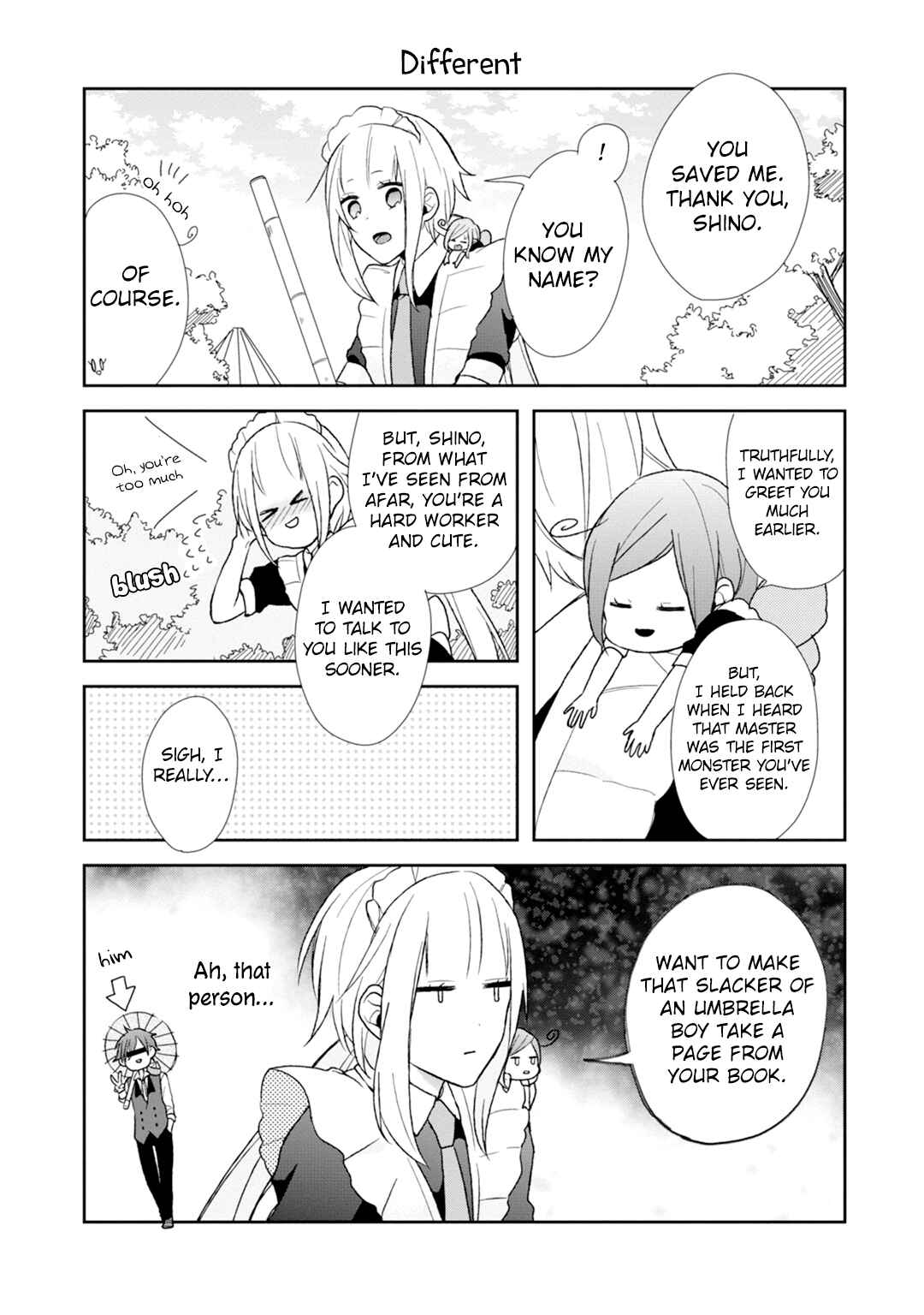 Page 8 Chapter 4 Dirt-Poor High-School Girl and the Gentlemanly Monster
