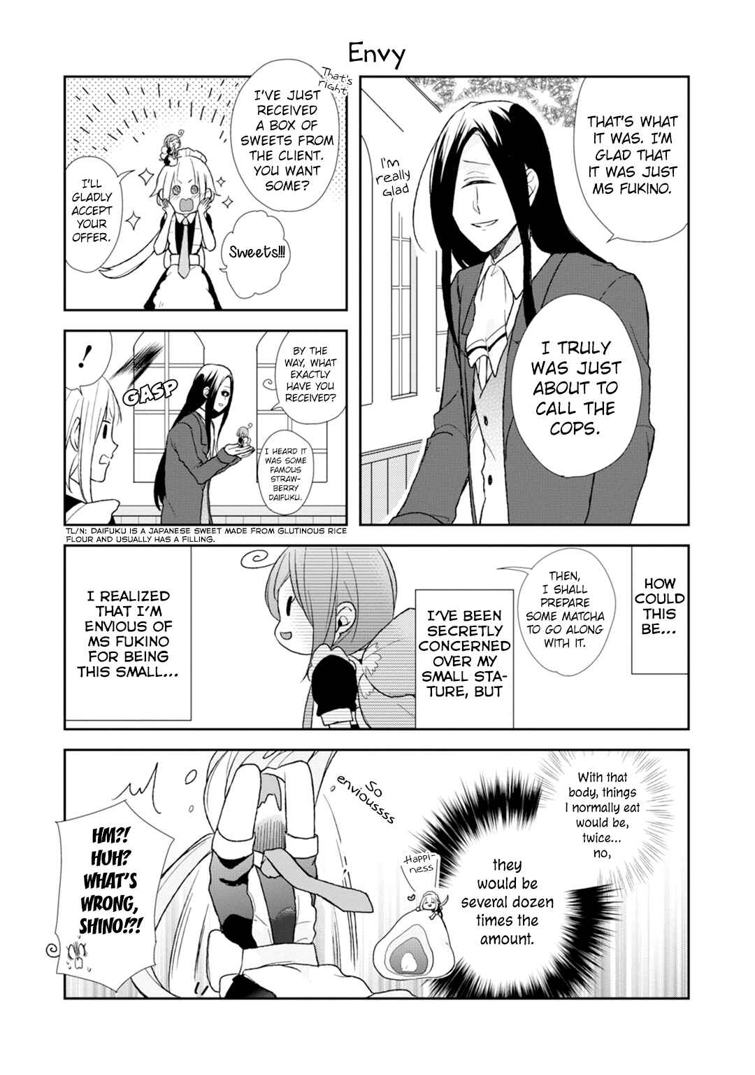 Page 9 Chapter 4 Dirt-Poor High-School Girl and the Gentlemanly Monster