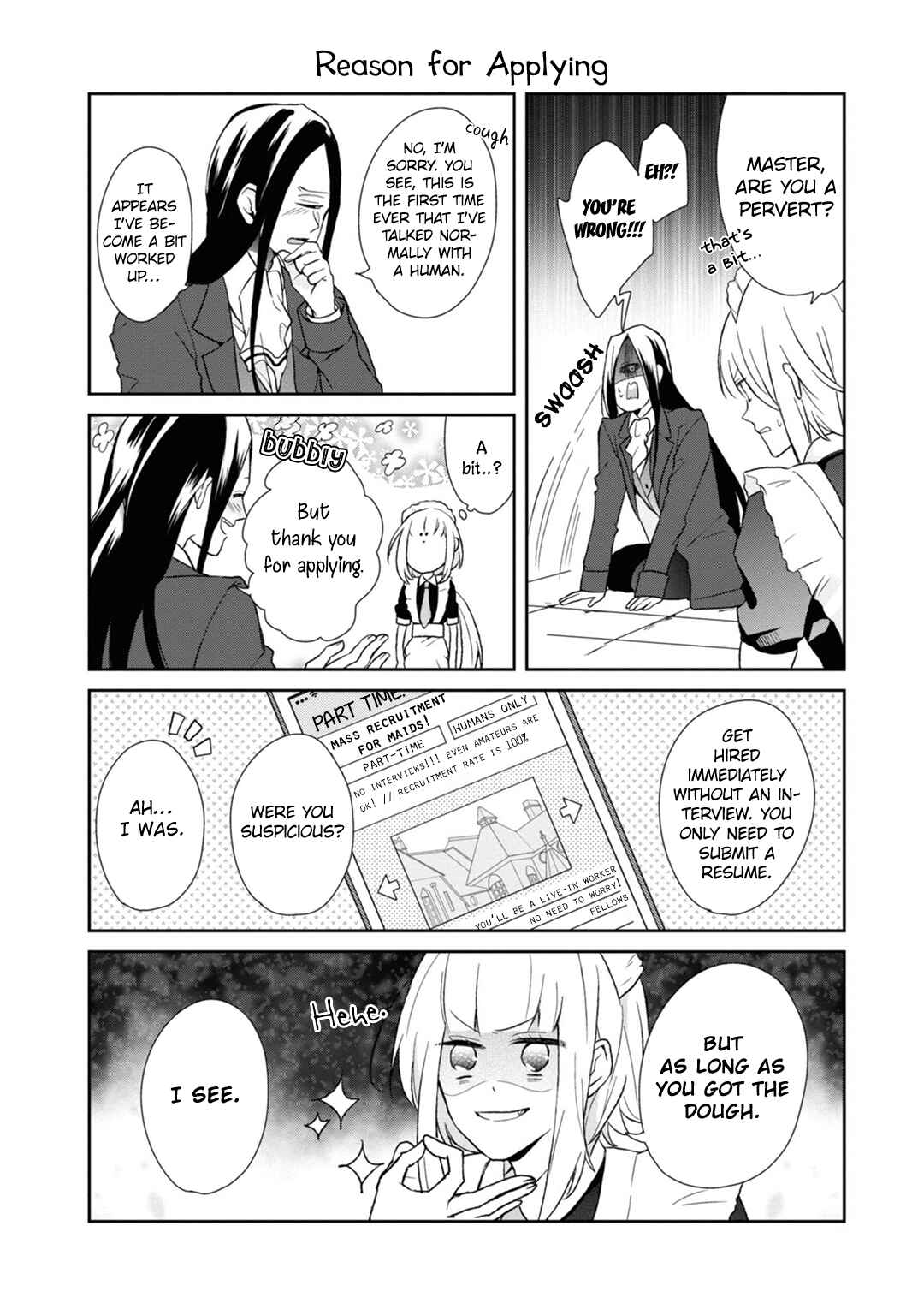 Page 10 Chapter 1 Dirt-Poor High-School Girl and the Gentlemanly Monster