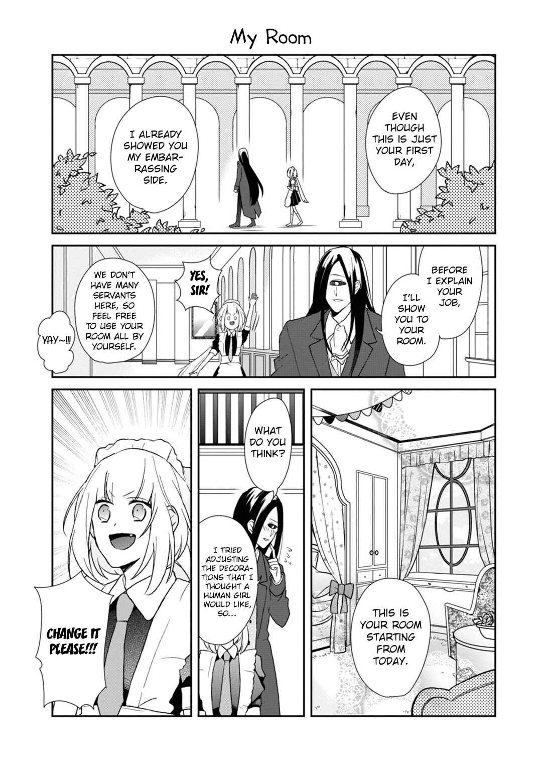 Page 12 Chapter 1 Dirt-Poor High-School Girl and the Gentlemanly Monster