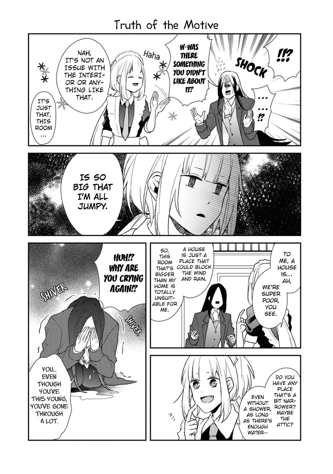Page 13 Chapter 1 Dirt-Poor High-School Girl and the Gentlemanly Monster