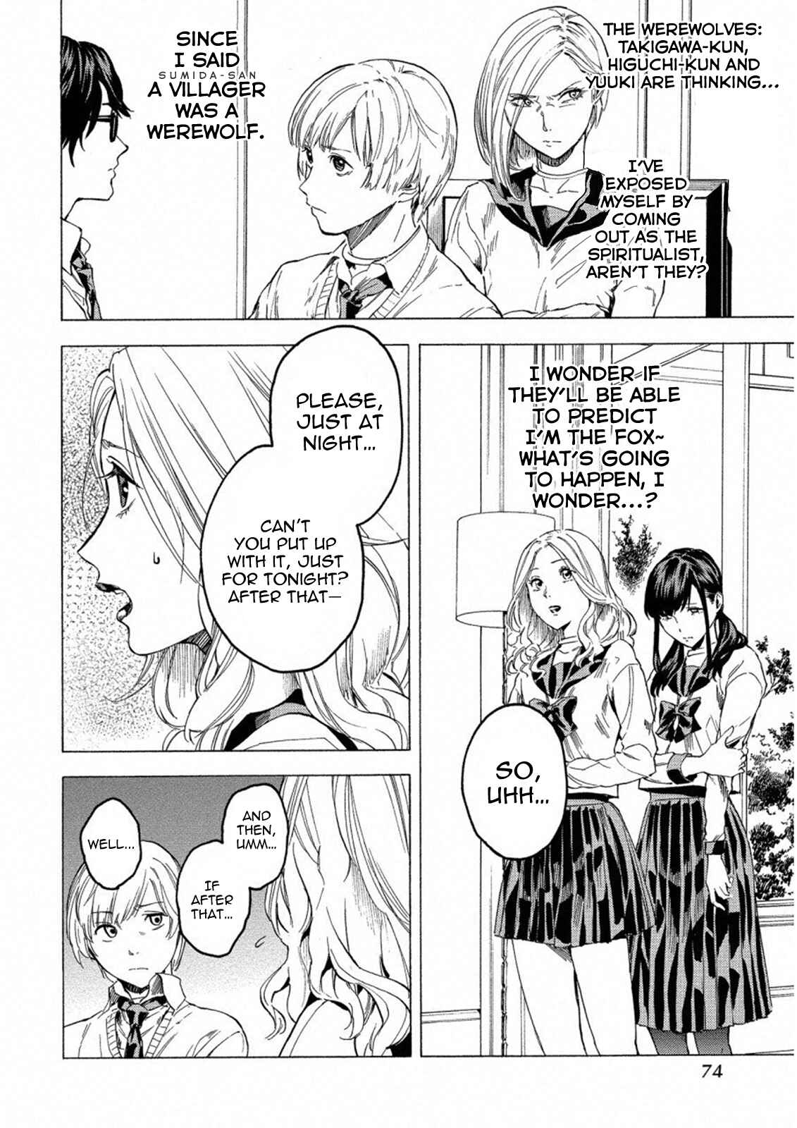 Page 22 Chapter 15 Jinrou Game: Crazy Fox