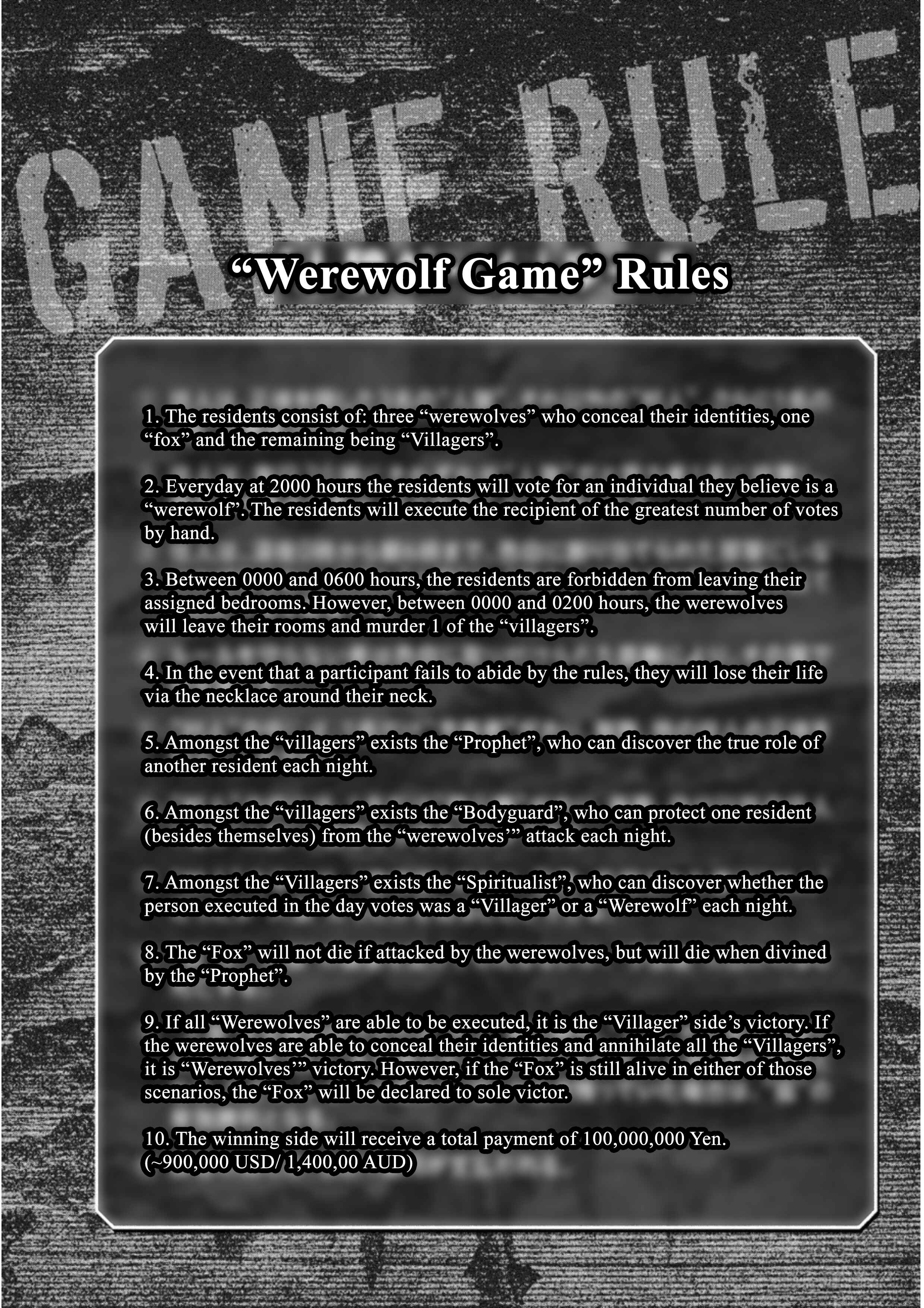 Page 4 Chapter 13 Jinrou Game: Crazy Fox