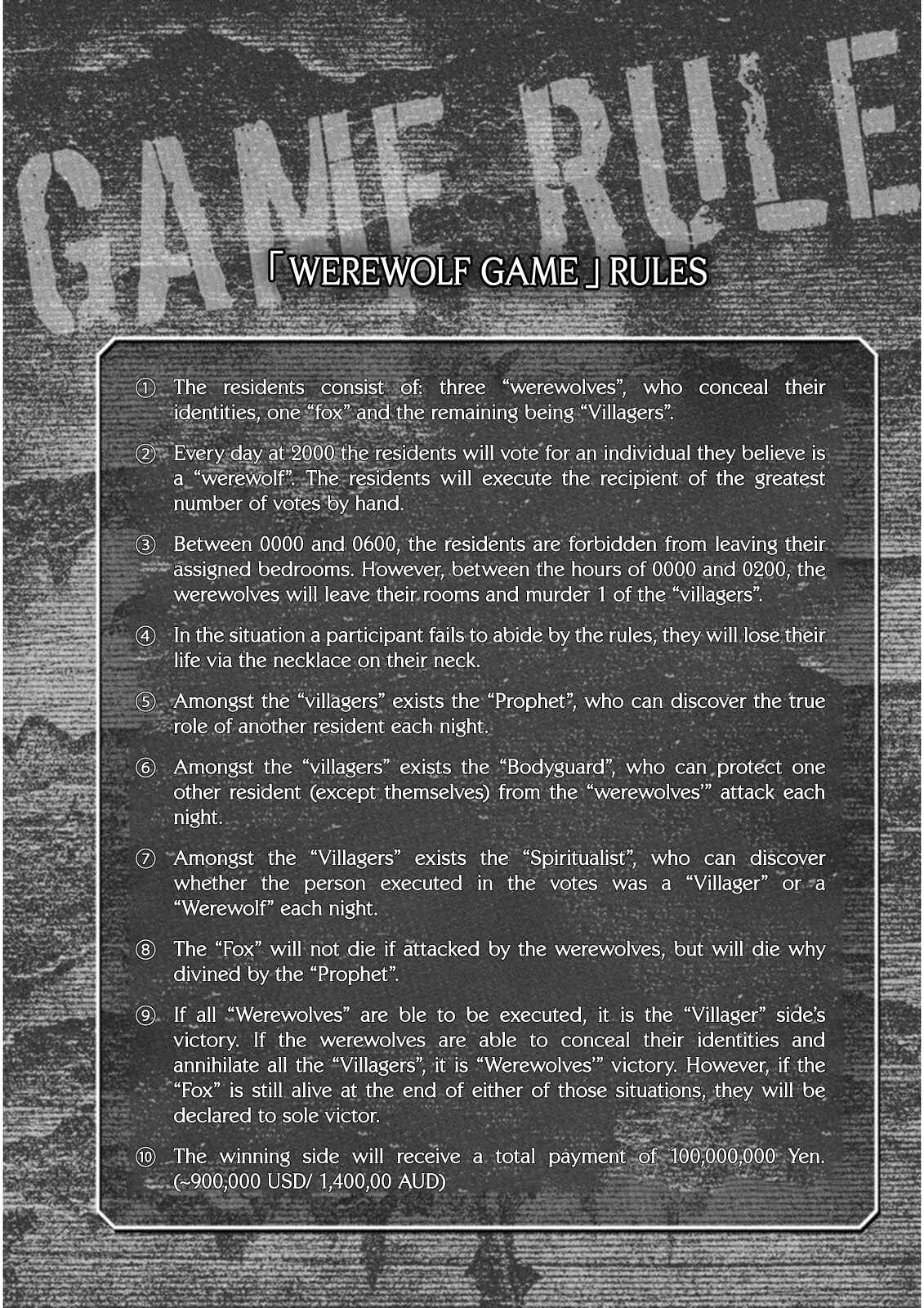 Page 4 Chapter 19 Jinrou Game: Crazy Fox