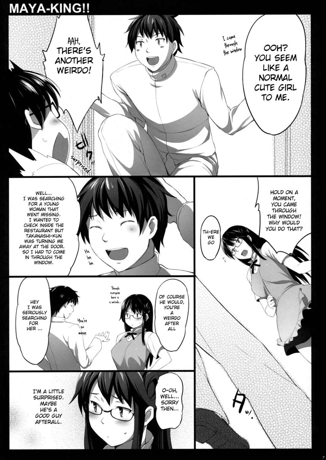 Page 6 Chapter Unknown_9cd9 Working!! - MAYA-KING!! (Doujinshi)