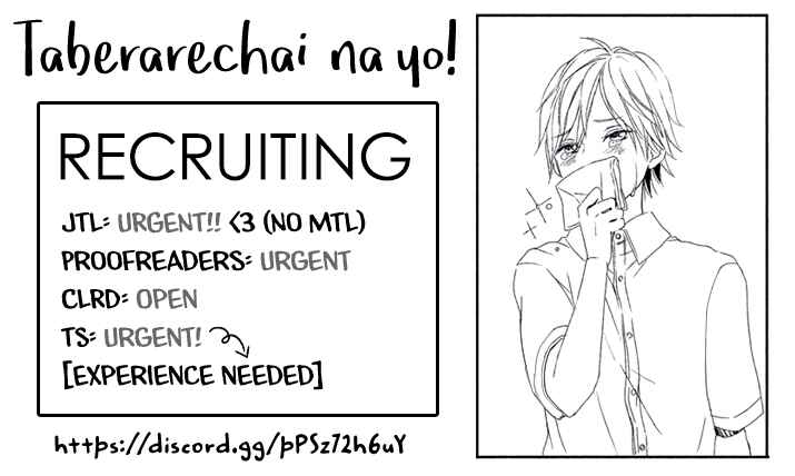 Page 1 Chapter 3.2 Taberarechai na yo!