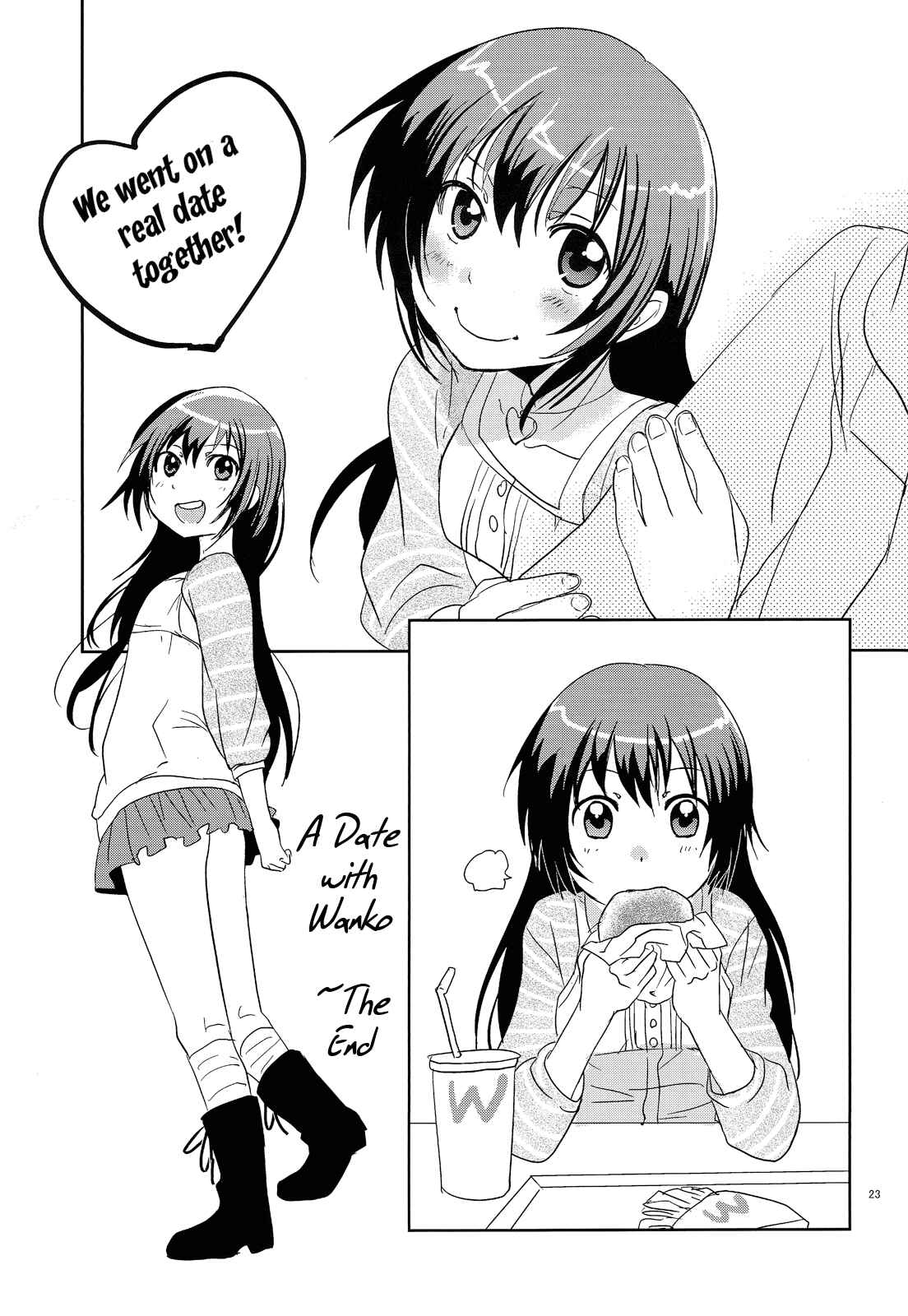 Page 23 Chapter Unknown_ac61 Maji de Watashi ni Koi Shinasai!! - A Date with Wanko! (Doujinshi)