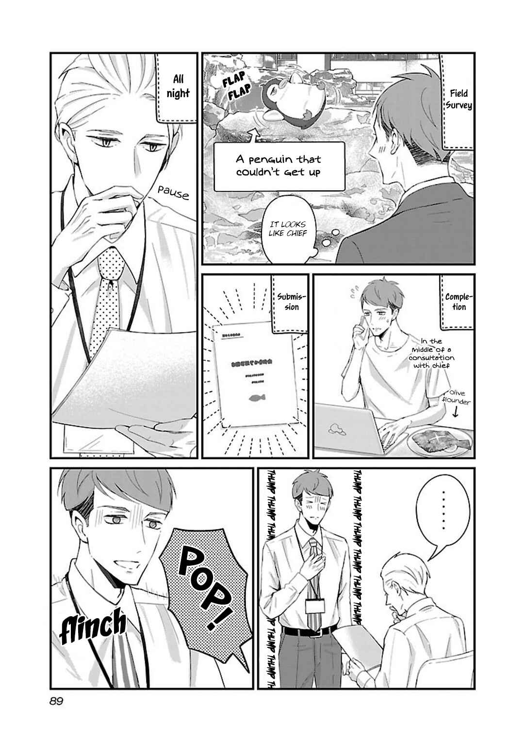 Page 11 Chapter 9.1 Atarashii Joushi wa Dotennen