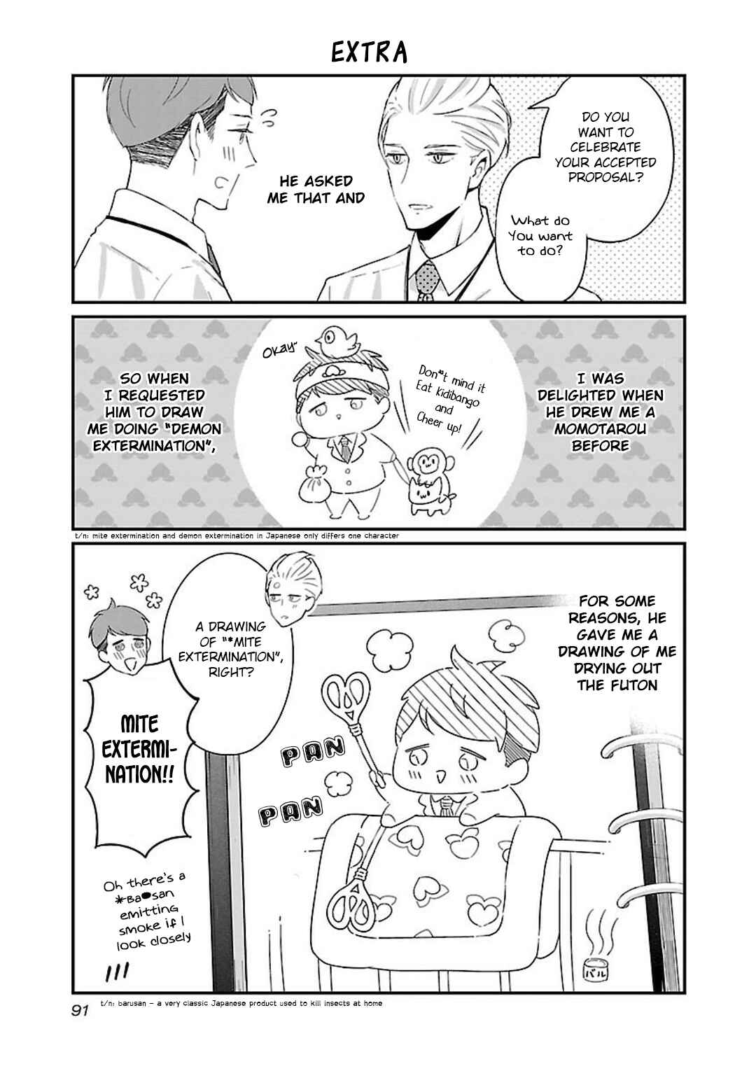 Page 13 Chapter 9.1 Atarashii Joushi wa Dotennen