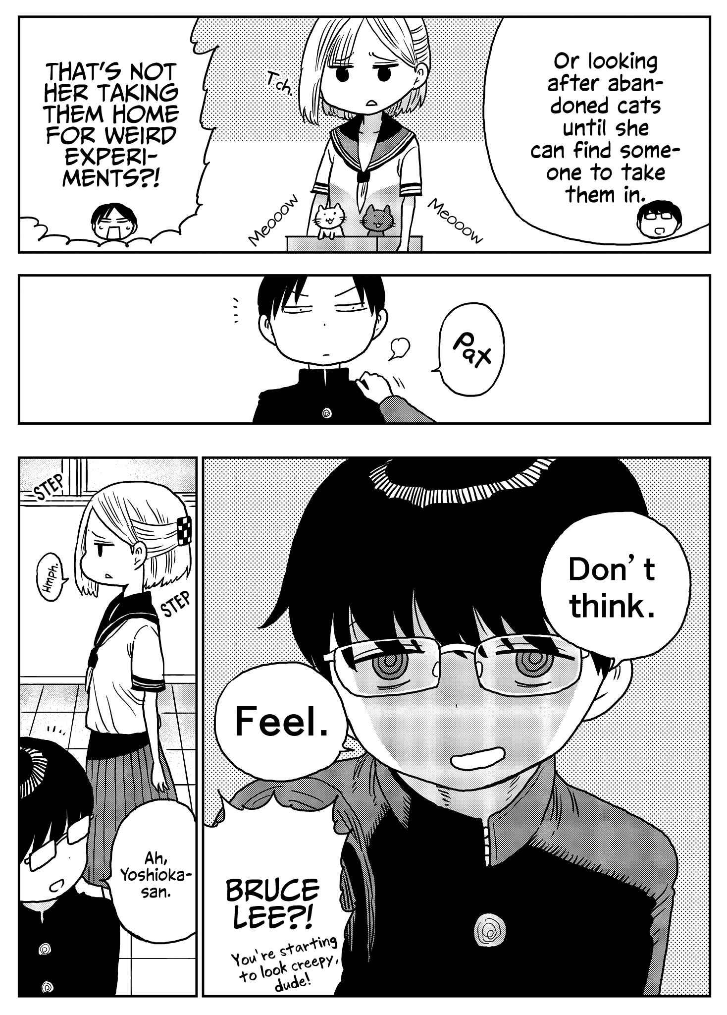 Page 2 Chapter 4 Yoshioka-san Is in a Bad Mood