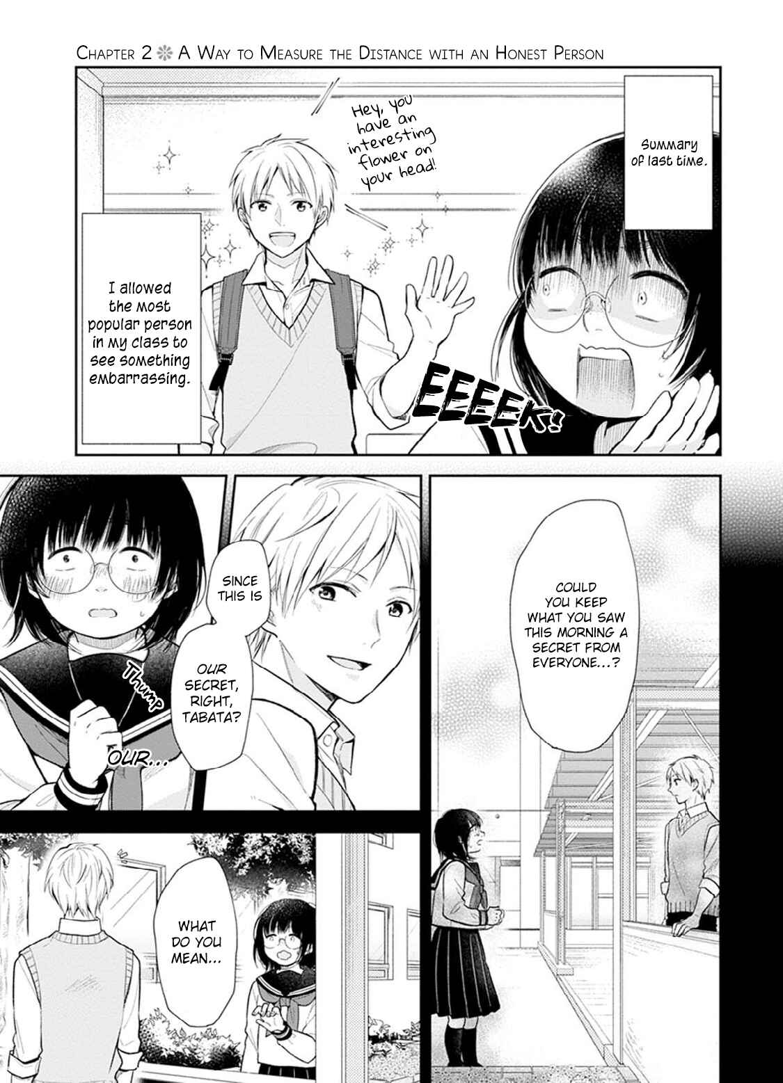 Page 1 Chapter 2 April Showers Bring May Flowers