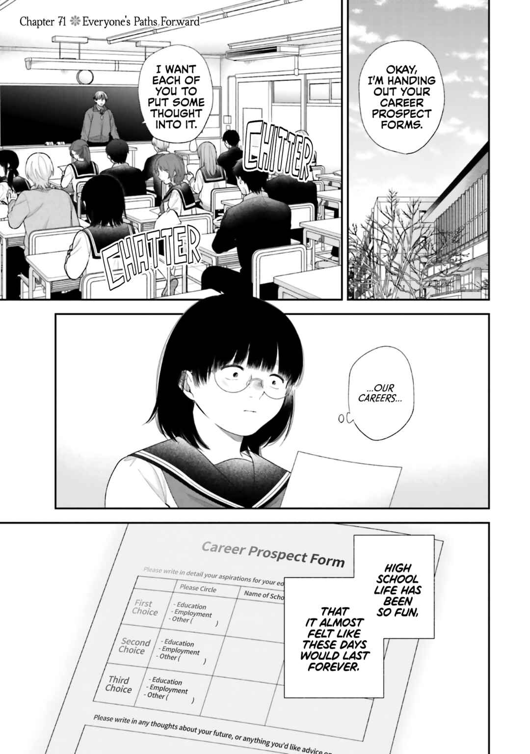 Page 1 Chapter 71 April Showers Bring May Flowers