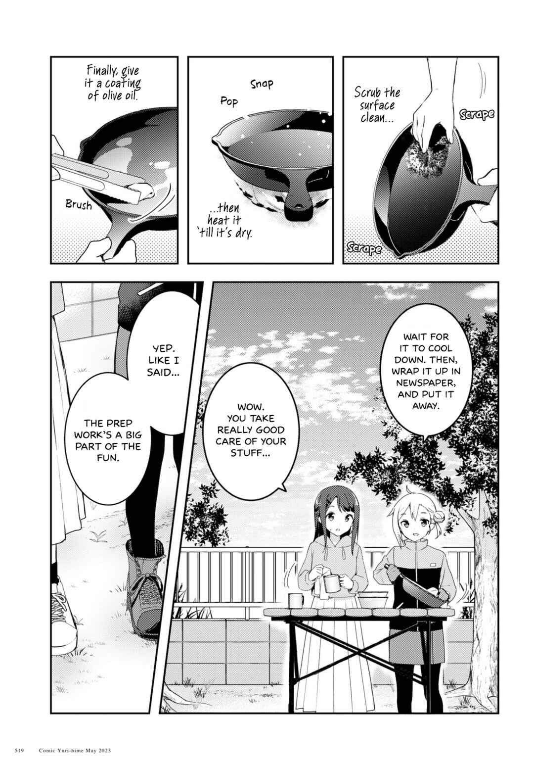 Page 19 Chapter 4 Osoto Gohan wo Goisshoni