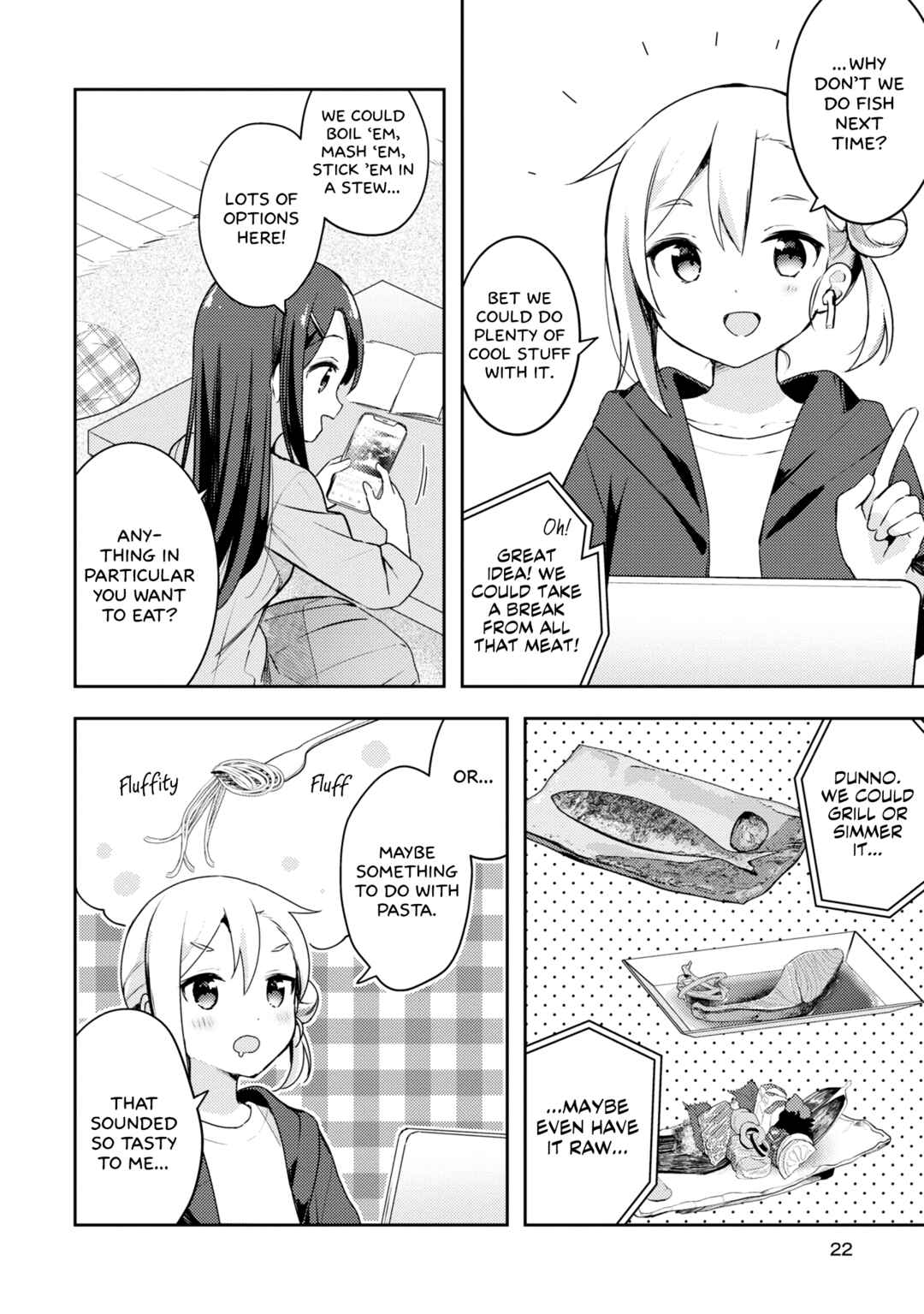 Page 4 Chapter 7 Osoto Gohan wo Goisshoni