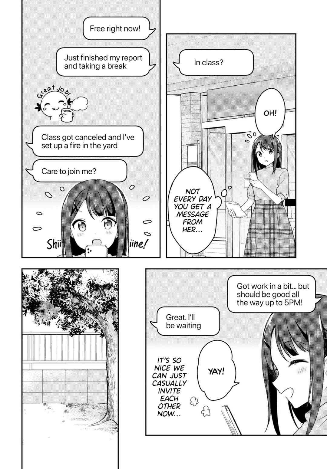Page 5 Chapter 6 Osoto Gohan wo Goisshoni