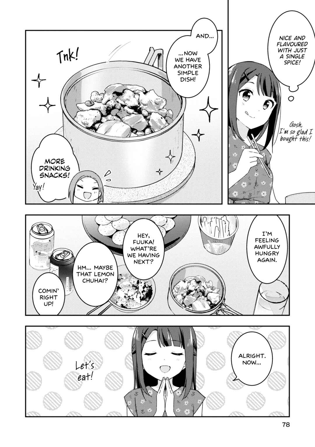 Page 14 Chapter 9 Osoto Gohan wo Goisshoni