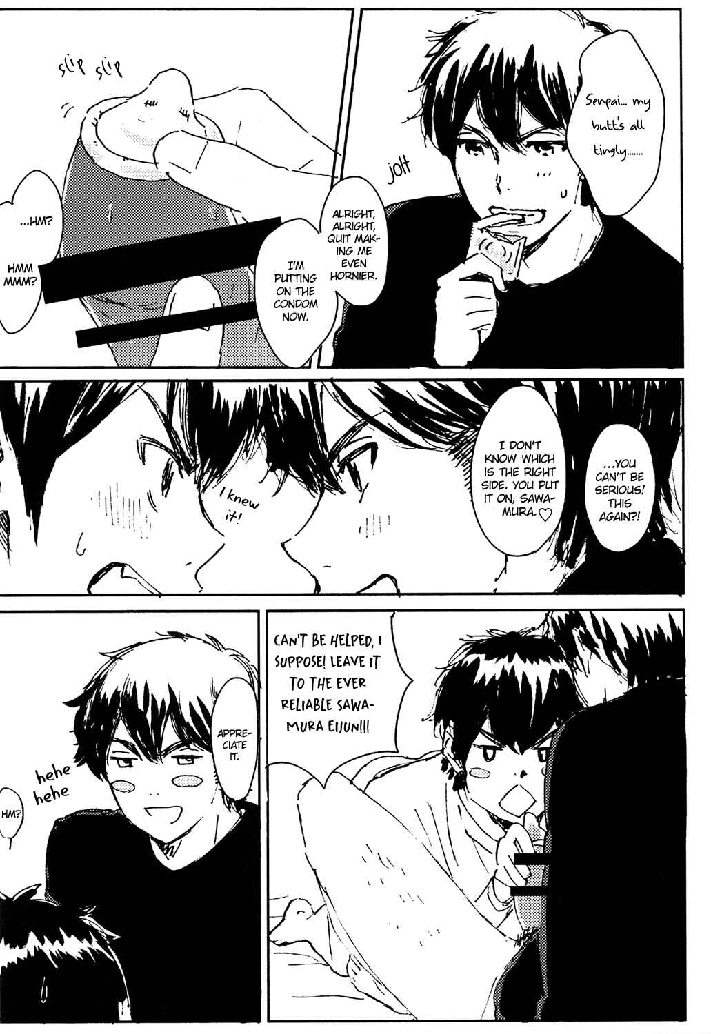 Page 13 Chapter Unknown_7c7c Diamond no Ace - The Day Before New Years Eve (Doujinshi)