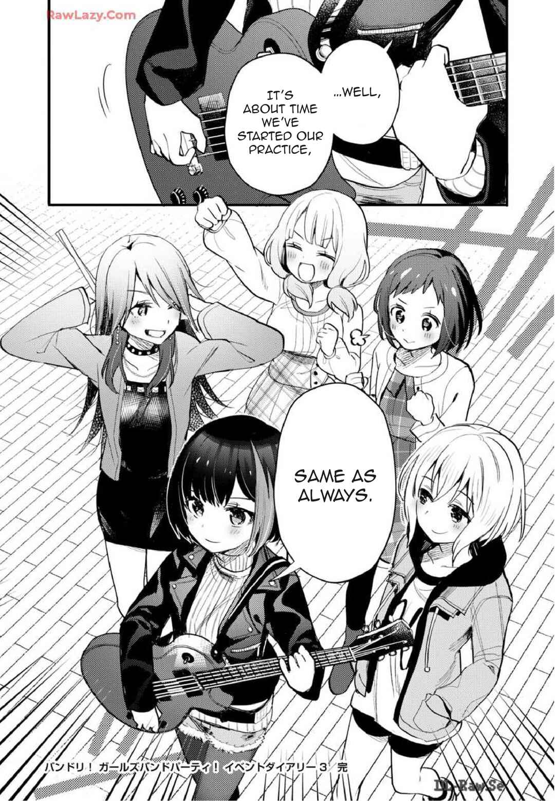 Page 27 Chapter 23 BanG Dream! Girls Band Party! Event Diary