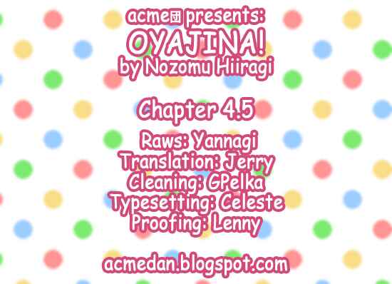 Page 1 Chapter 4.5 Oyajina!