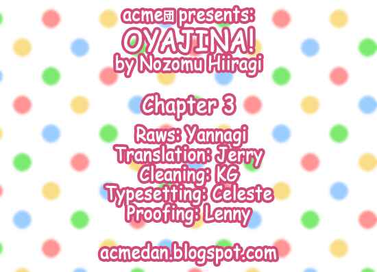 Page 1 Chapter 3 Oyajina!