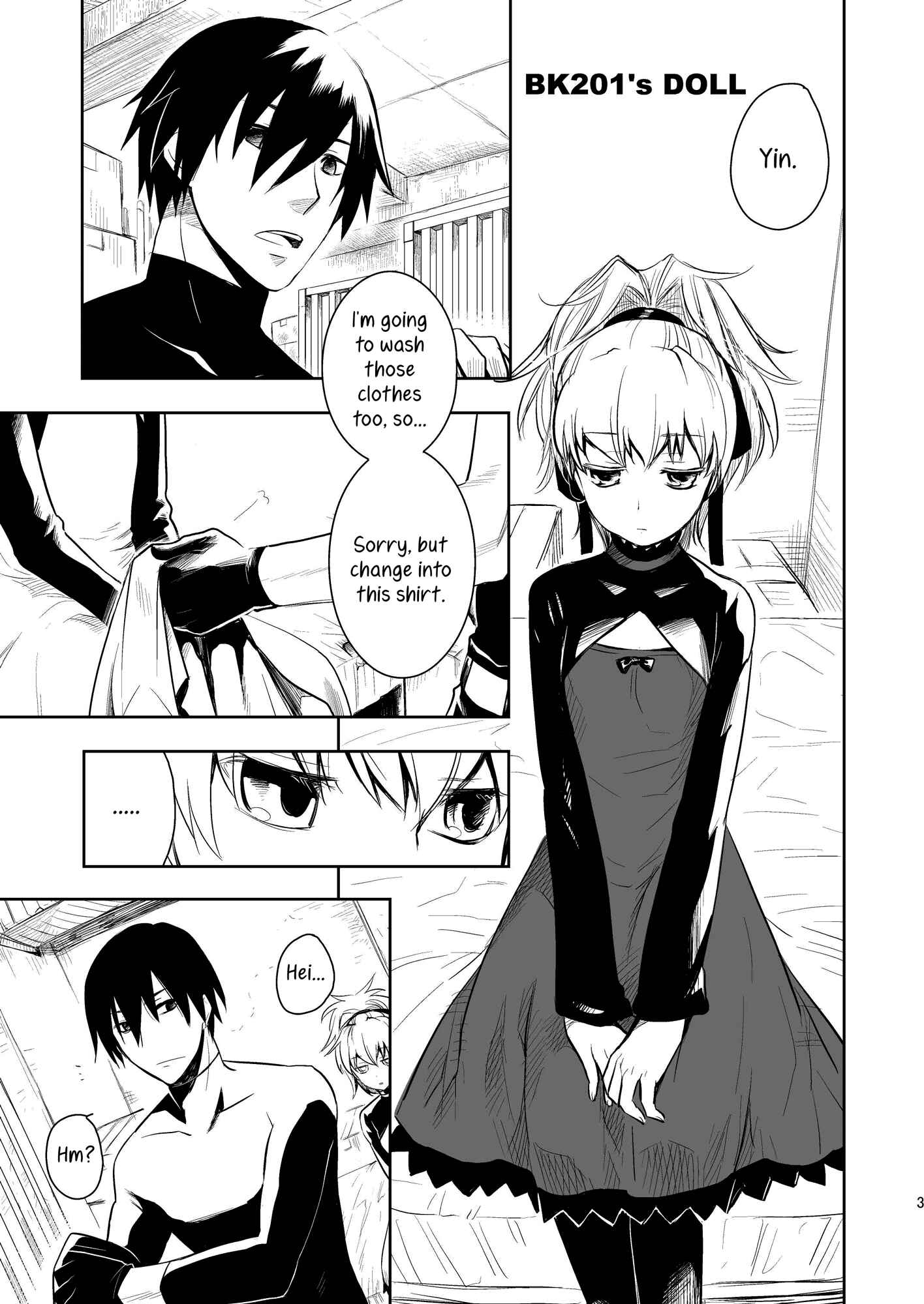 Page 2 Chapter Unknown_c23d DARKER THAN BLACK - BK201s DOLL (Doujinshi)