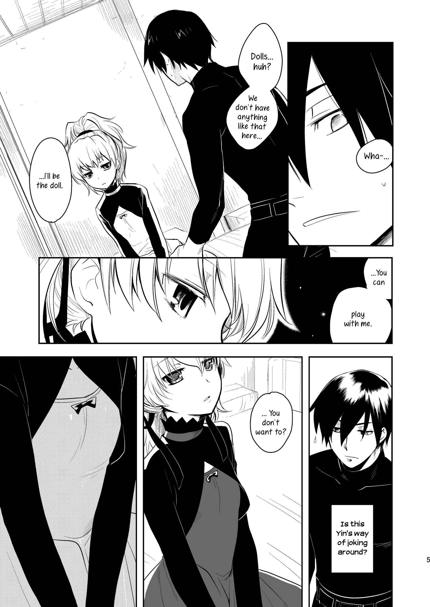 Page 4 Chapter Unknown_c23d DARKER THAN BLACK - BK201s DOLL (Doujinshi)