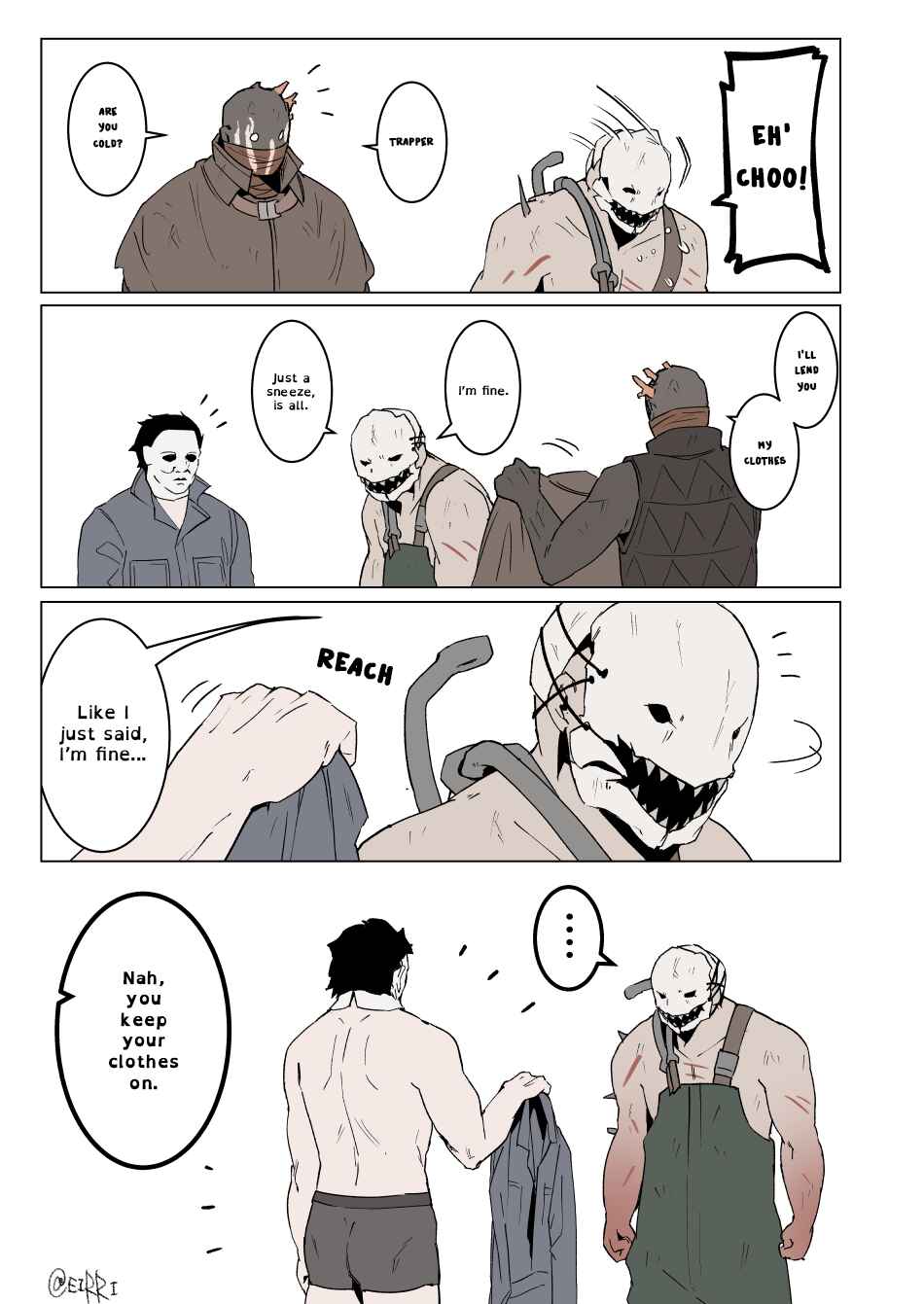 Page 1 Chapter 23 Eirrizos Dead by Daylight Collection (Doujinshi)