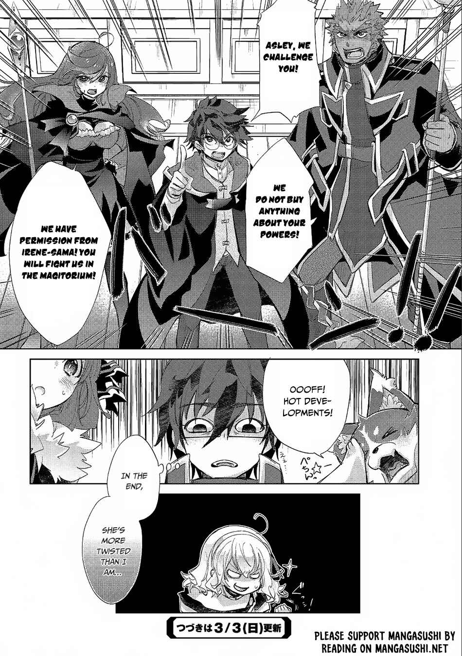 Page 31 Chapter 19 Yuukyuu no Gusha Asley no, Kenja no Susume - to, Pochi no Daibouken