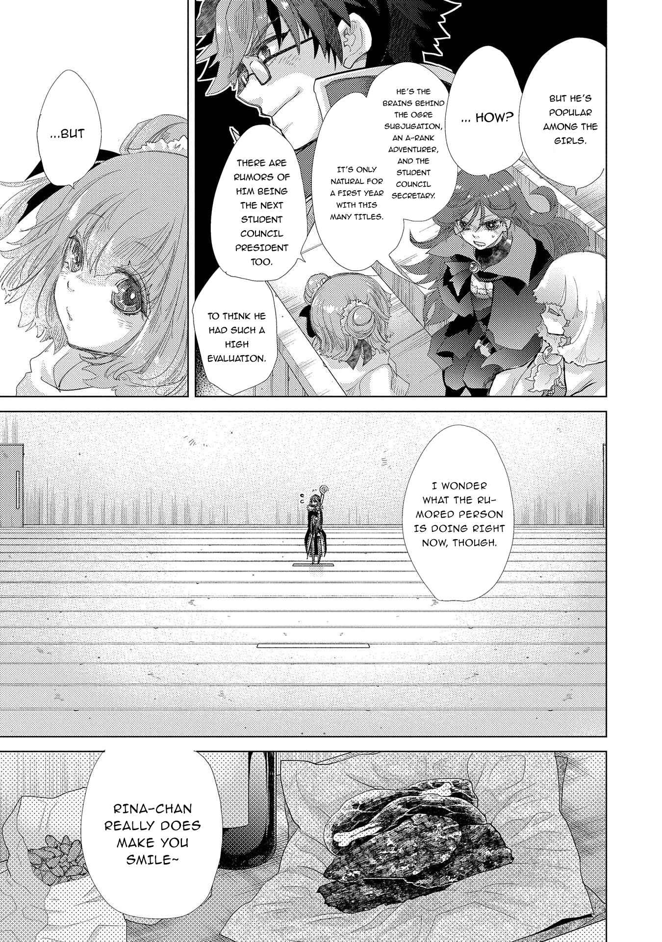 Page 12 Chapter 37 Yuukyuu no Gusha Asley no, Kenja no Susume - to, Pochi no Daibouken