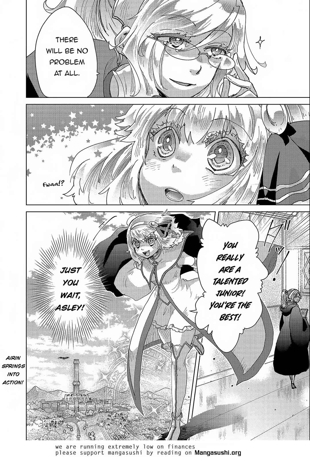 Page 34 Chapter 52 Yuukyuu no Gusha Asley no, Kenja no Susume - to, Pochi no Daibouken