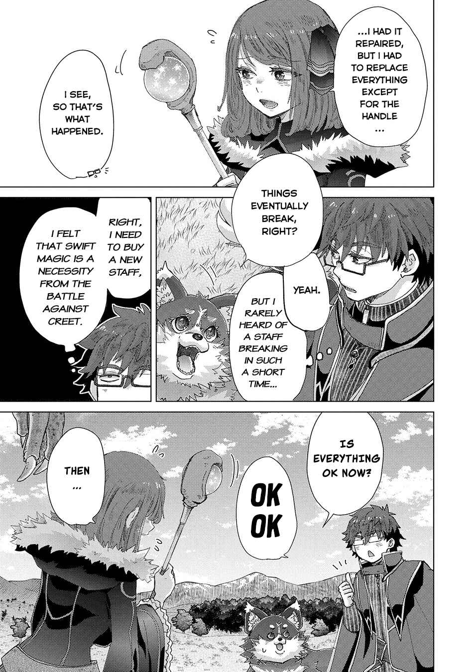 Page 4 Chapter 62 Yuukyuu no Gusha Asley no, Kenja no Susume - to, Pochi no Daibouken