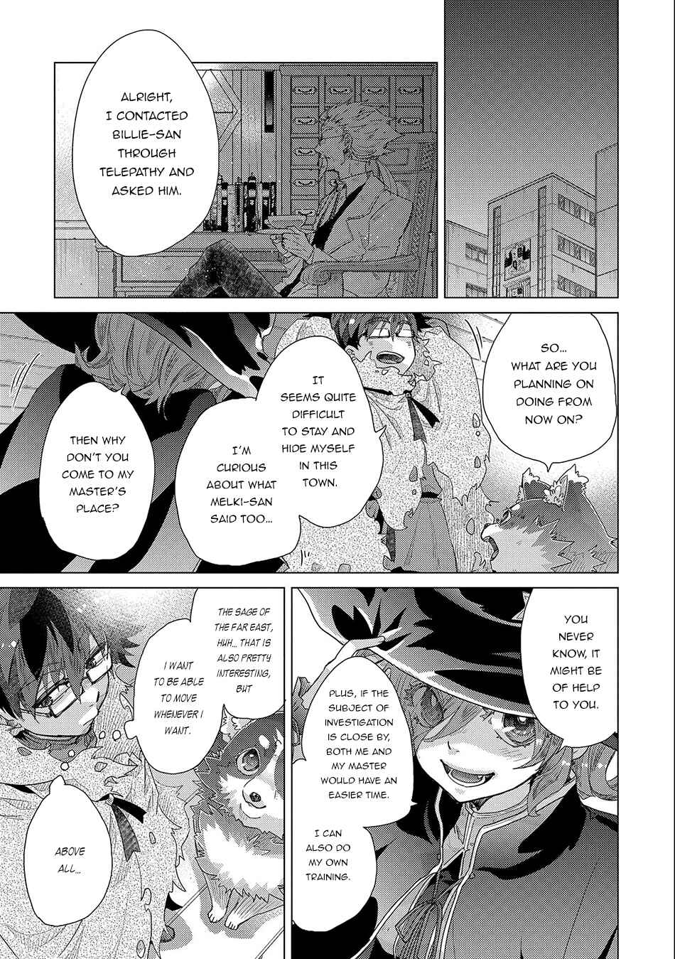 Page 38 Chapter 45 Yuukyuu no Gusha Asley no, Kenja no Susume - to, Pochi no Daibouken