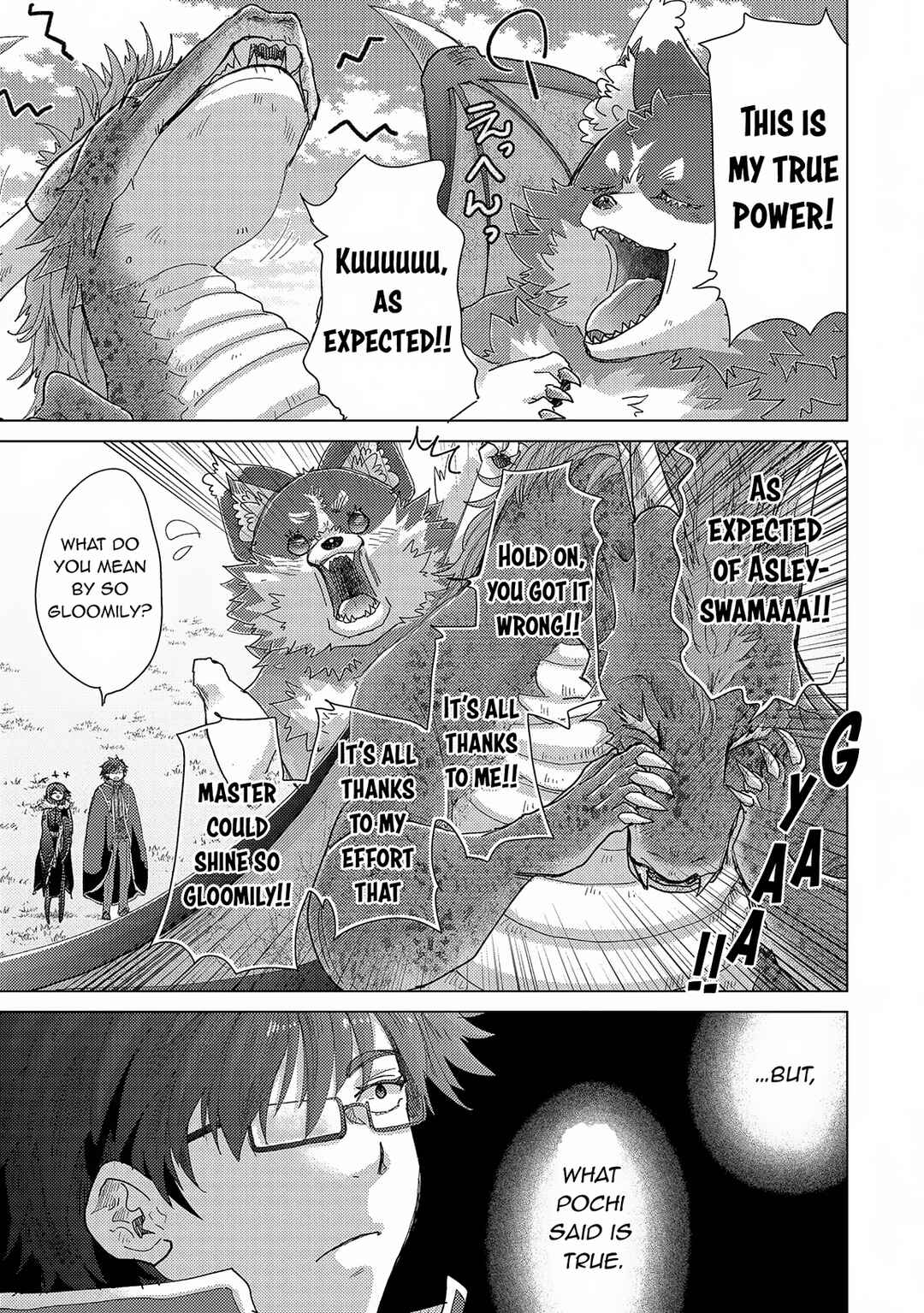 Page 11 Chapter 63 Yuukyuu no Gusha Asley no, Kenja no Susume - to, Pochi no Daibouken
