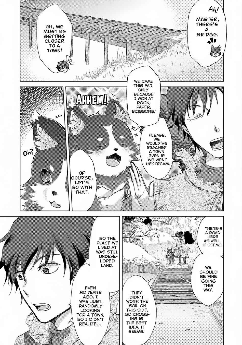 Page 4 Chapter 2 Yuukyuu no Gusha Asley no, Kenja no Susume - to, Pochi no Daibouken