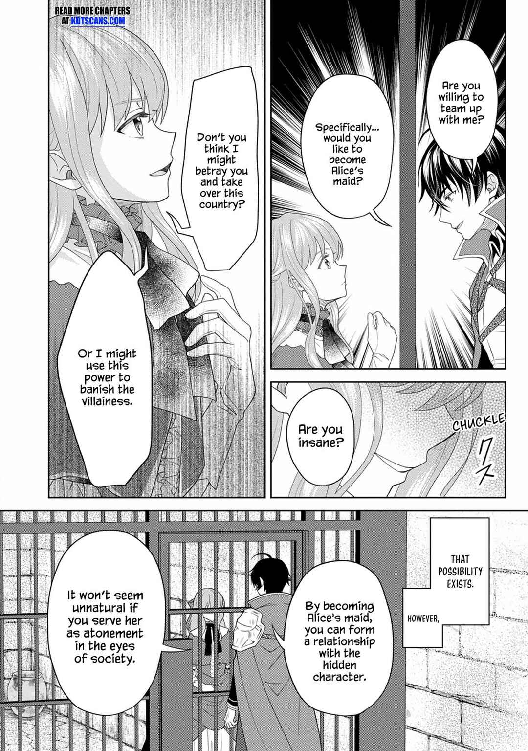 Page 15 Chapter 4 Kishi Danchou no Musuko wa Akuyaku Reijou wo Dekiai suru