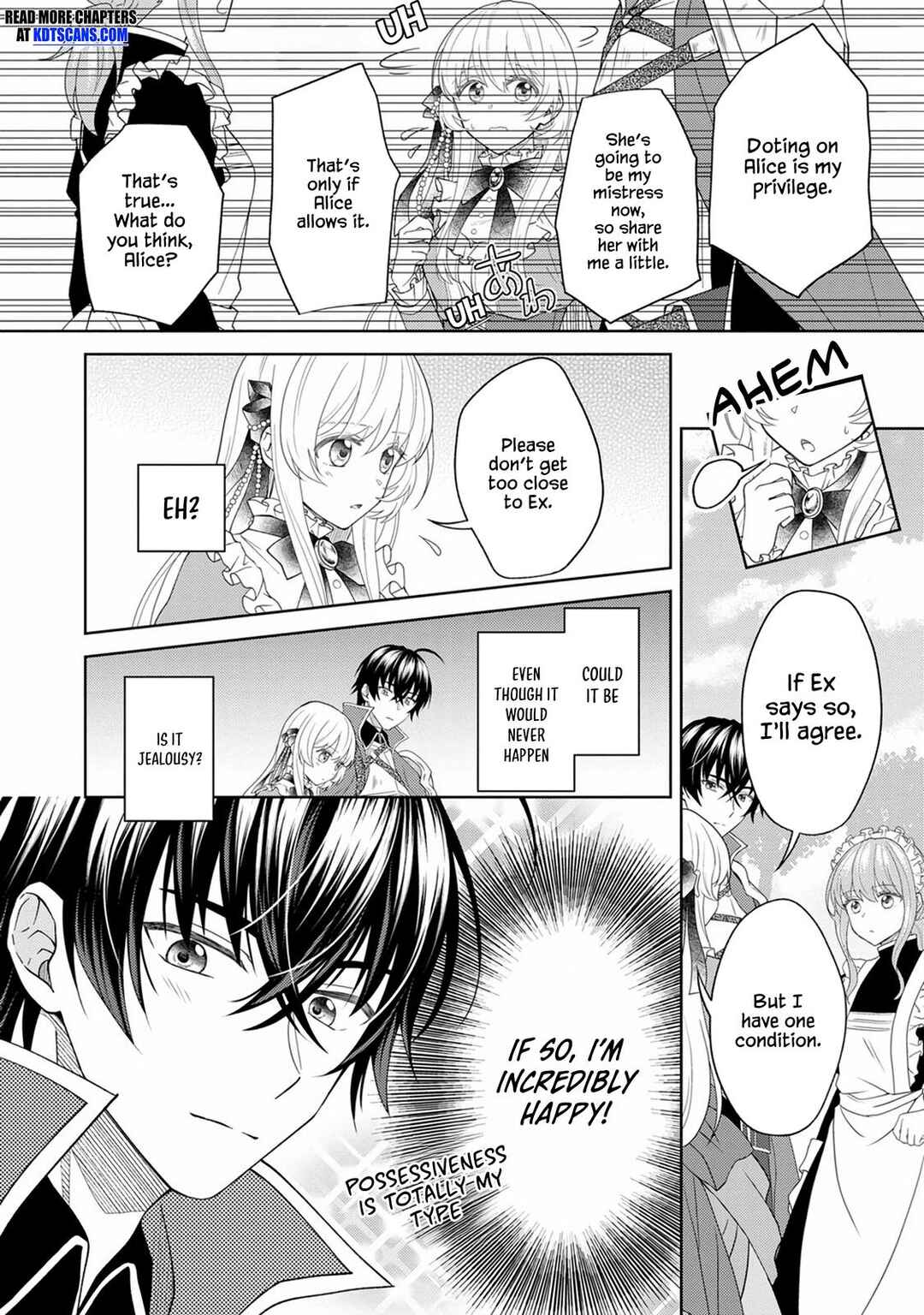 Page 23 Chapter 4 Kishi Danchou no Musuko wa Akuyaku Reijou wo Dekiai suru