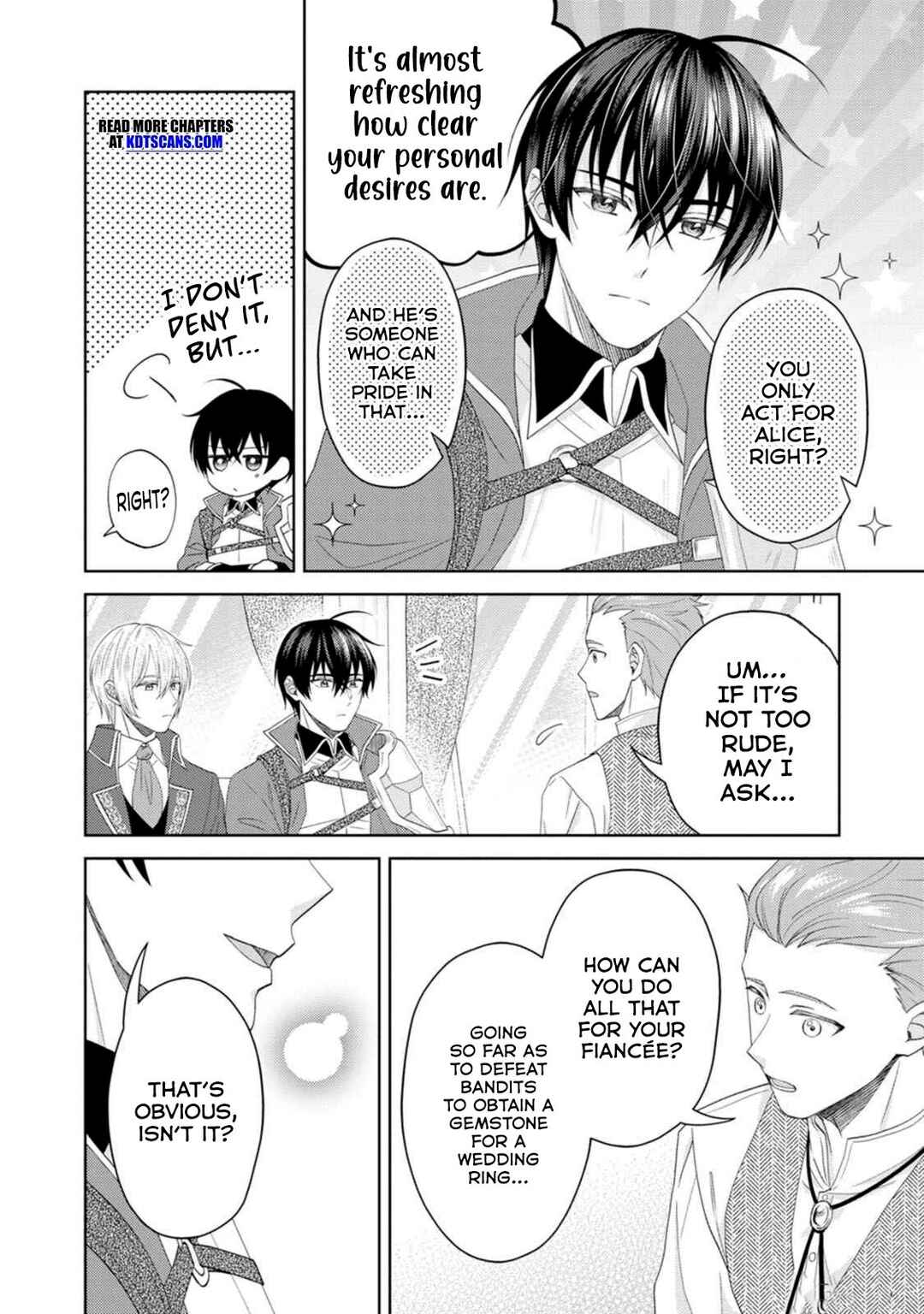 Page 4 Chapter 19 Kishi Danchou no Musuko wa Akuyaku Reijou wo Dekiai suru