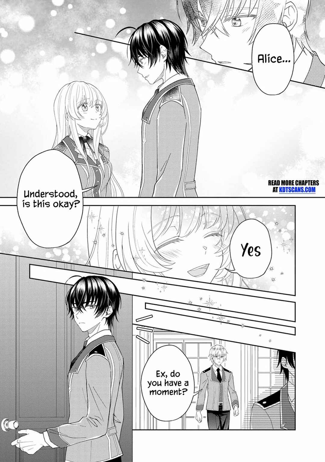 Page 12 Chapter 3 Kishi Danchou no Musuko wa Akuyaku Reijou wo Dekiai suru