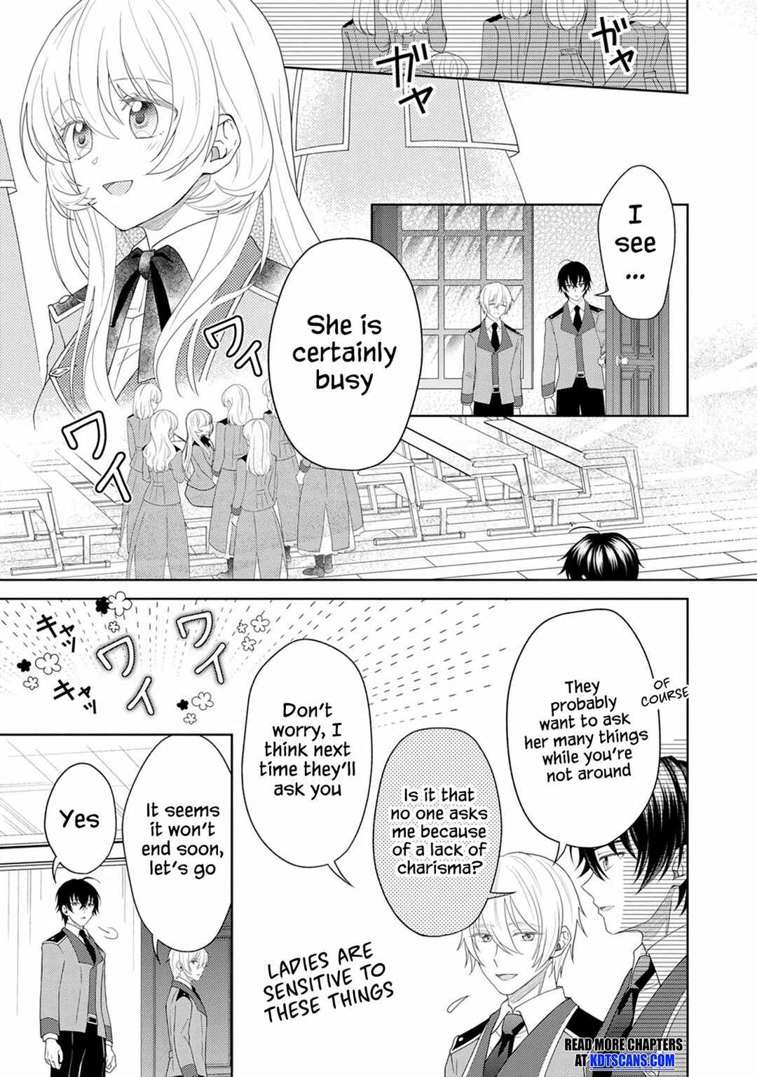 Page 14 Chapter 3 Kishi Danchou no Musuko wa Akuyaku Reijou wo Dekiai suru