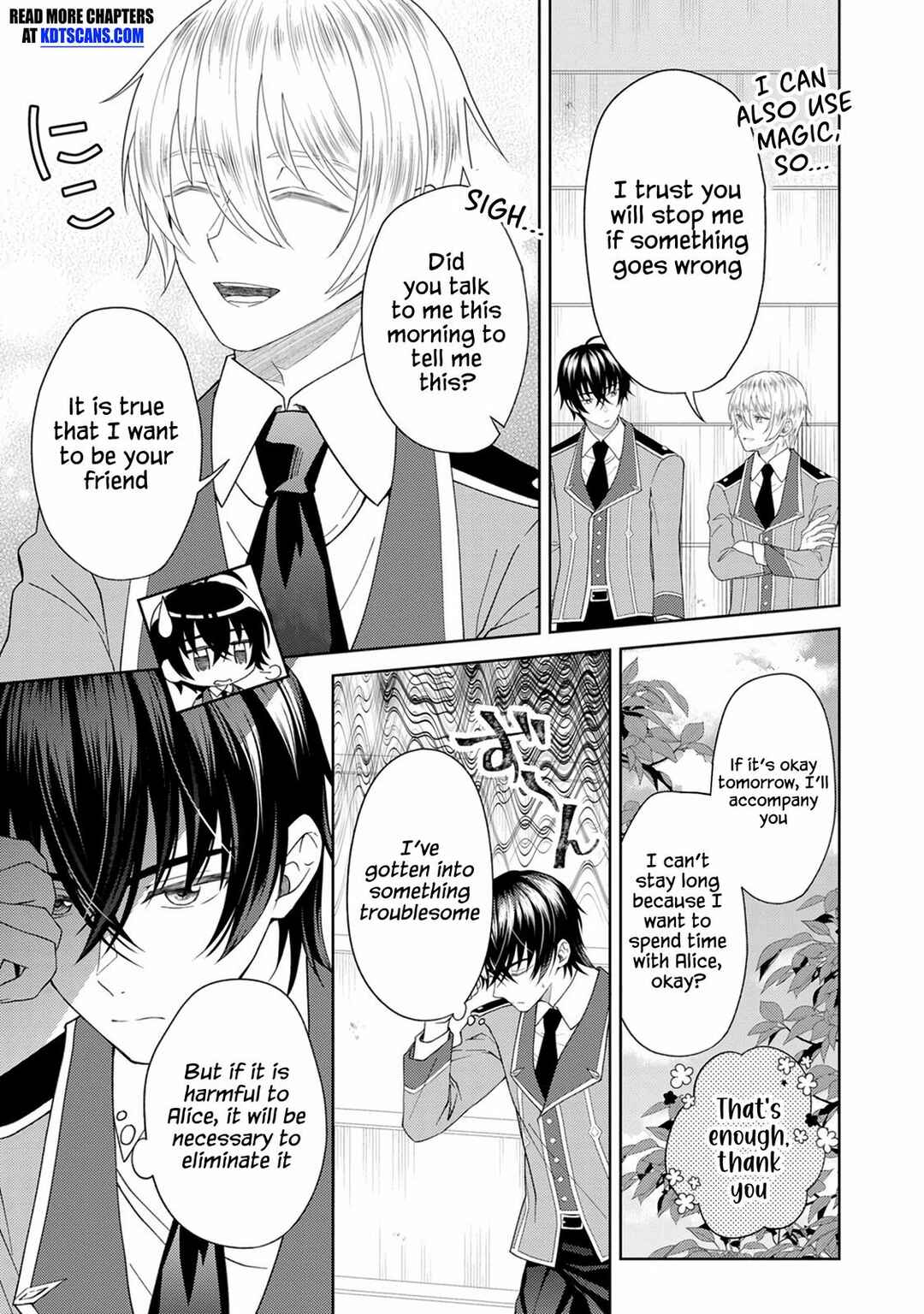 Page 20 Chapter 3 Kishi Danchou no Musuko wa Akuyaku Reijou wo Dekiai suru