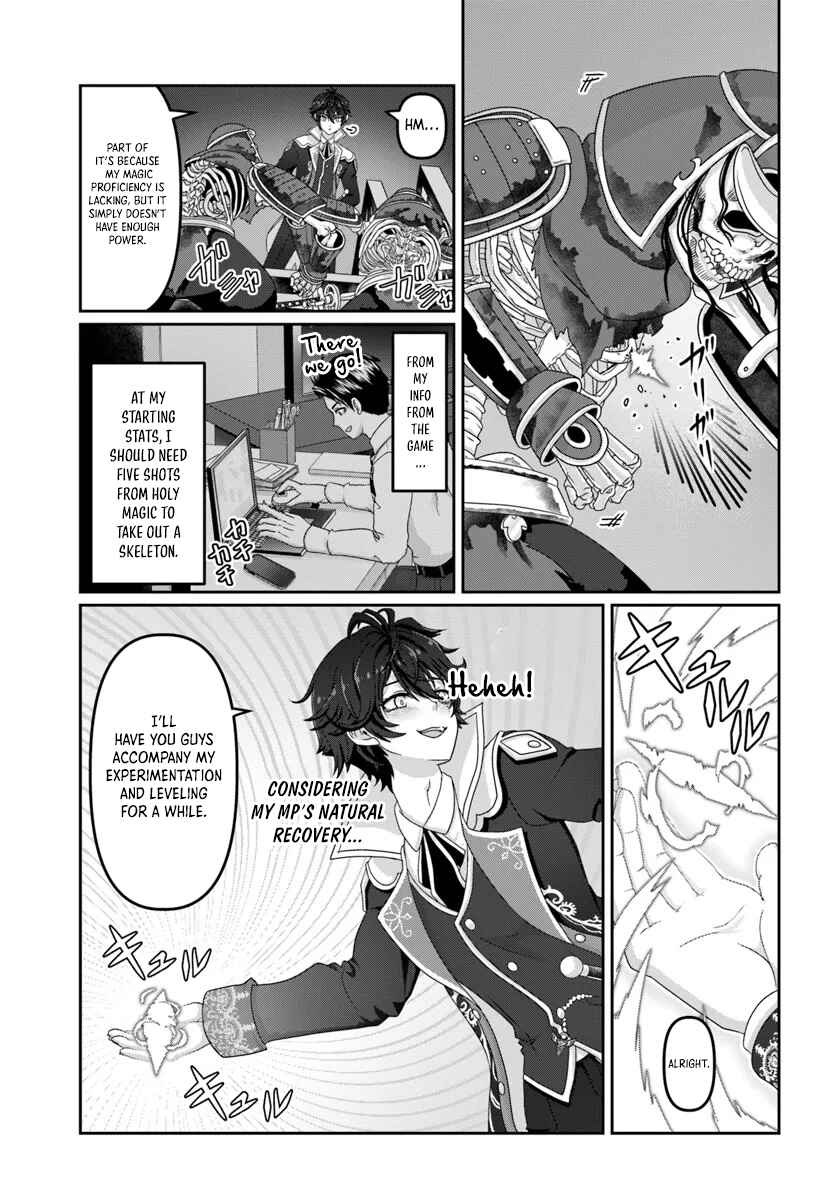 Page 12 Chapter 3 Mob Dakedo Saikyou wo Mezashimasu! ~Game Sekai ni Tensei shita Ore wa Jiyuu ni Tsuyosa wo Oimotomeru~