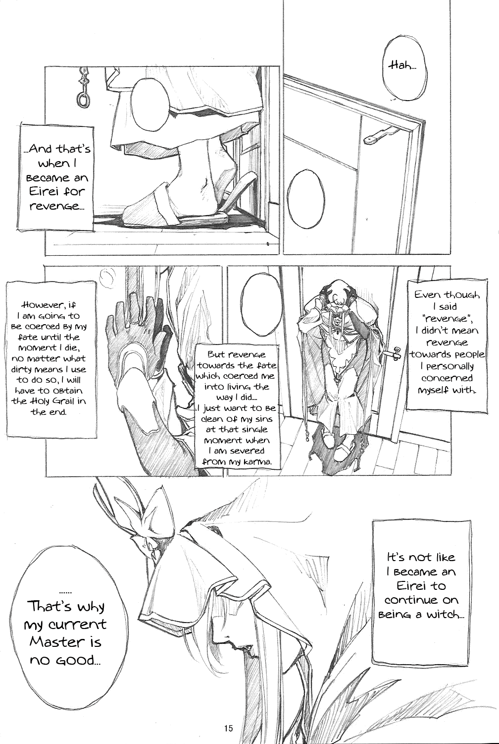 Page 14 Chapter Unknown_fab5 Fate/stay night - Another mobius (Doujinshi)