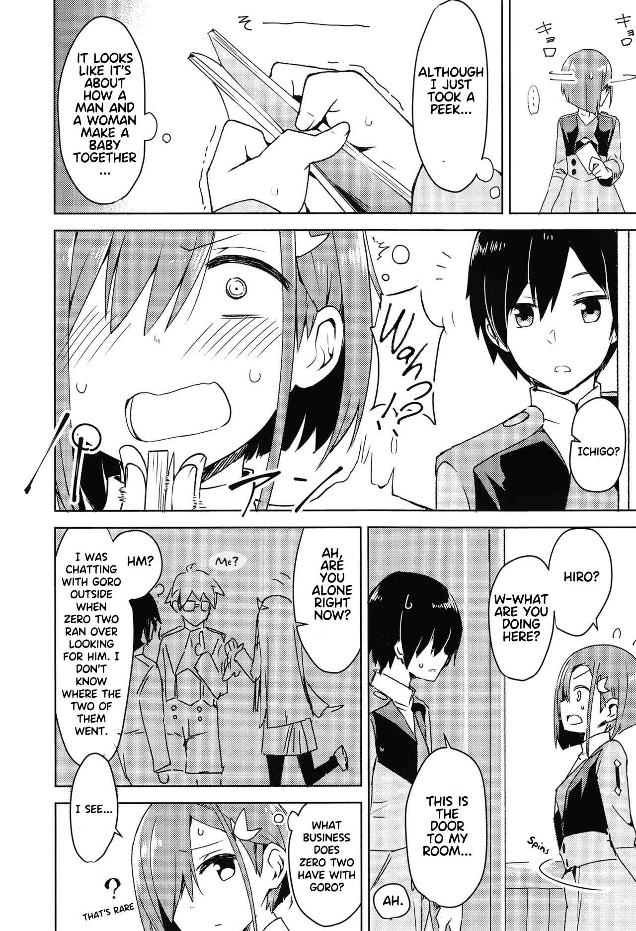 Page 6 Chapter Unknown_98fb Darling in the FranXX - Kodomo no Tsukurikata (Doujinshi)