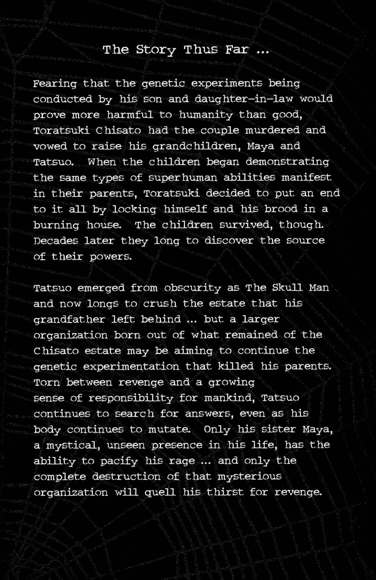 Page 4 Chapter 15 Skull Man (SHIMAMOTO Kazuhiko)