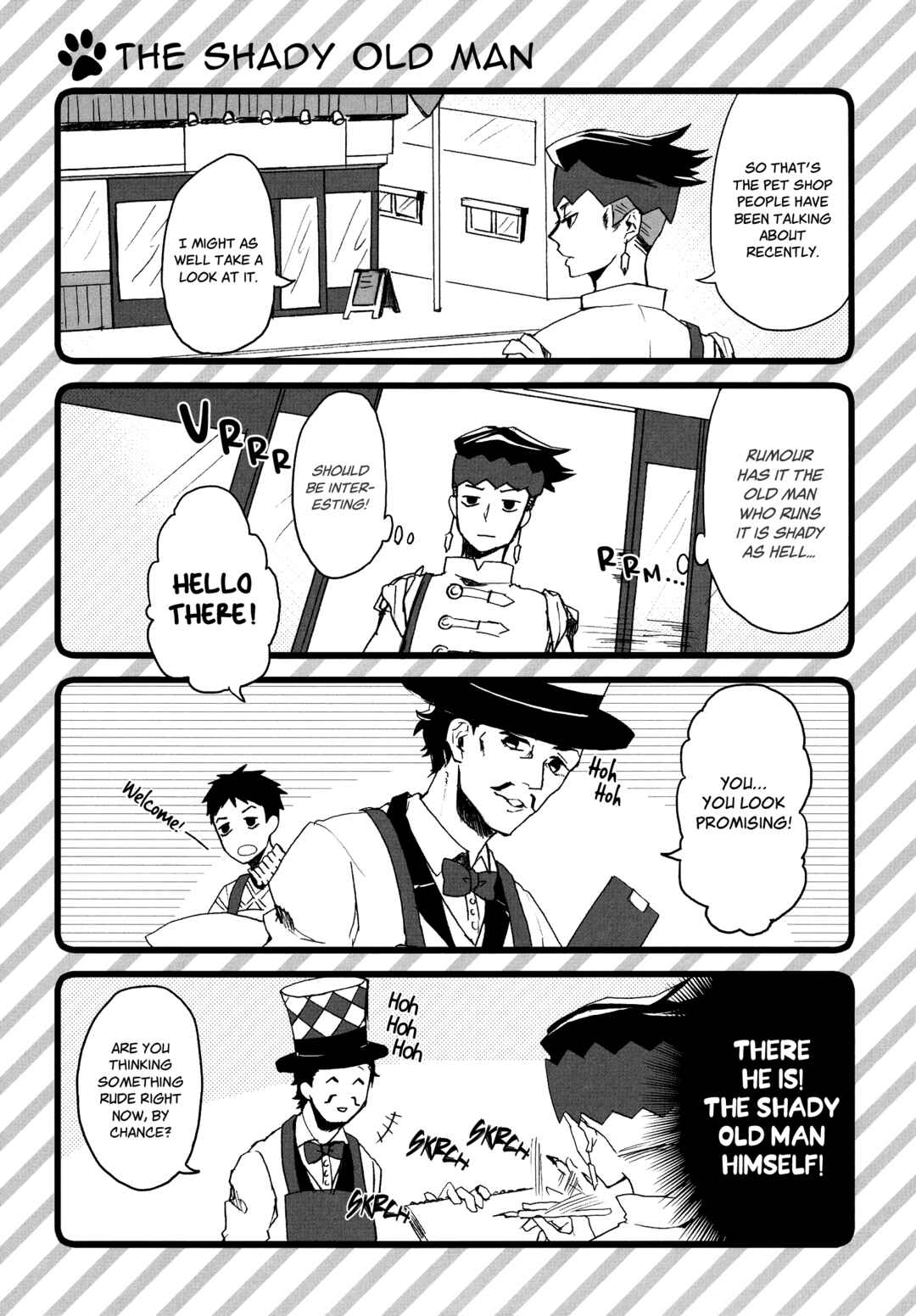 Page 17 Chapter Unknown_8eb8 Jojos Bizarre Adventure - Star Cats! Fast Contact (Doujinshi)