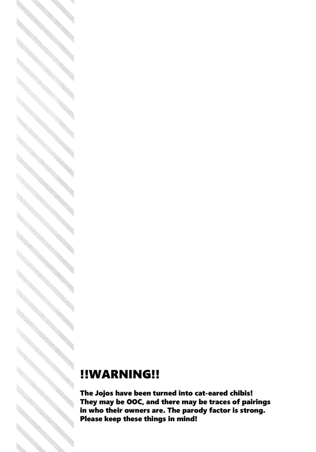 Page 2 Chapter Unknown_8eb8 Jojos Bizarre Adventure - Star Cats! Fast Contact (Doujinshi)