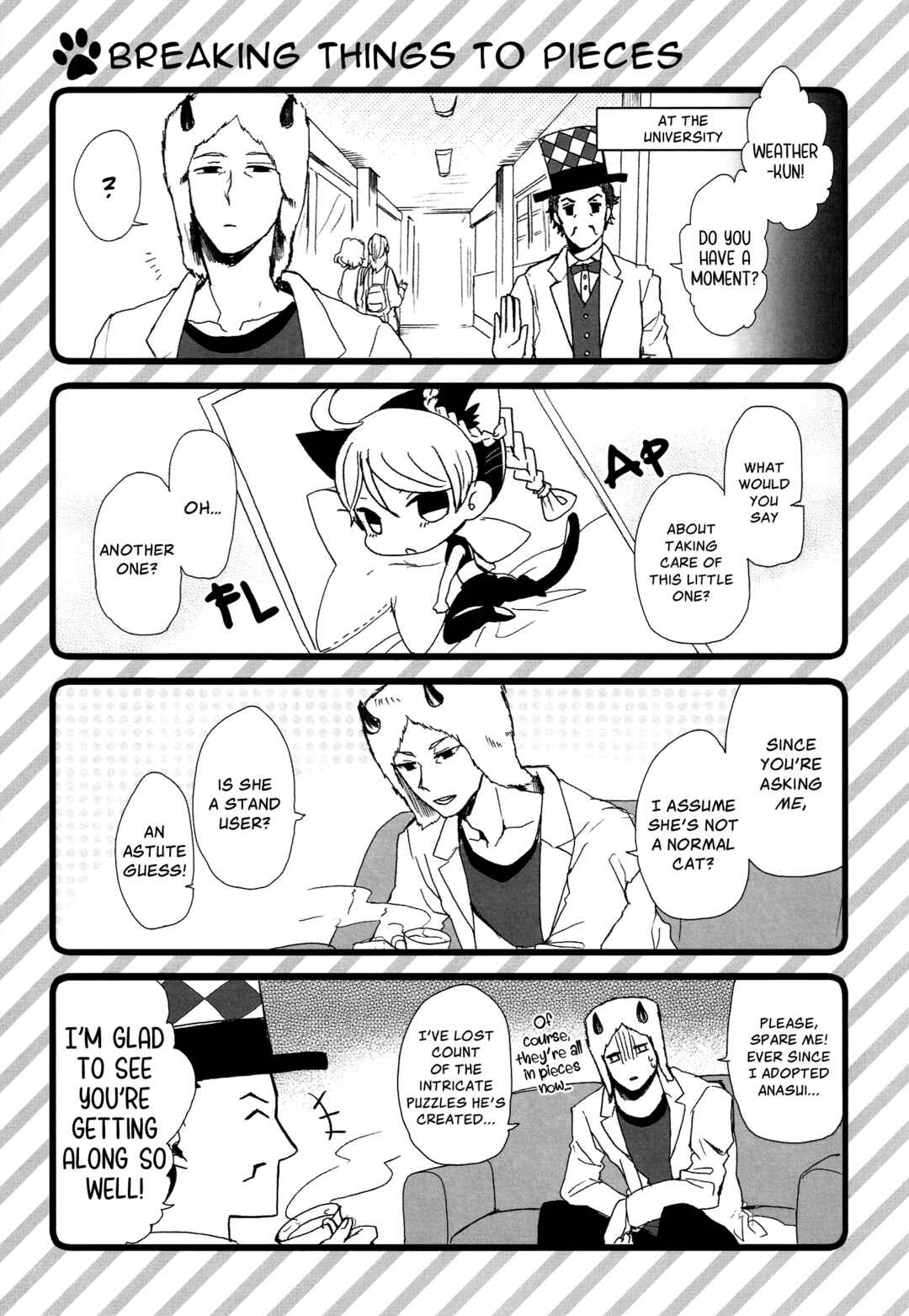 Page 23 Chapter Unknown_8eb8 Jojos Bizarre Adventure - Star Cats! Fast Contact (Doujinshi)