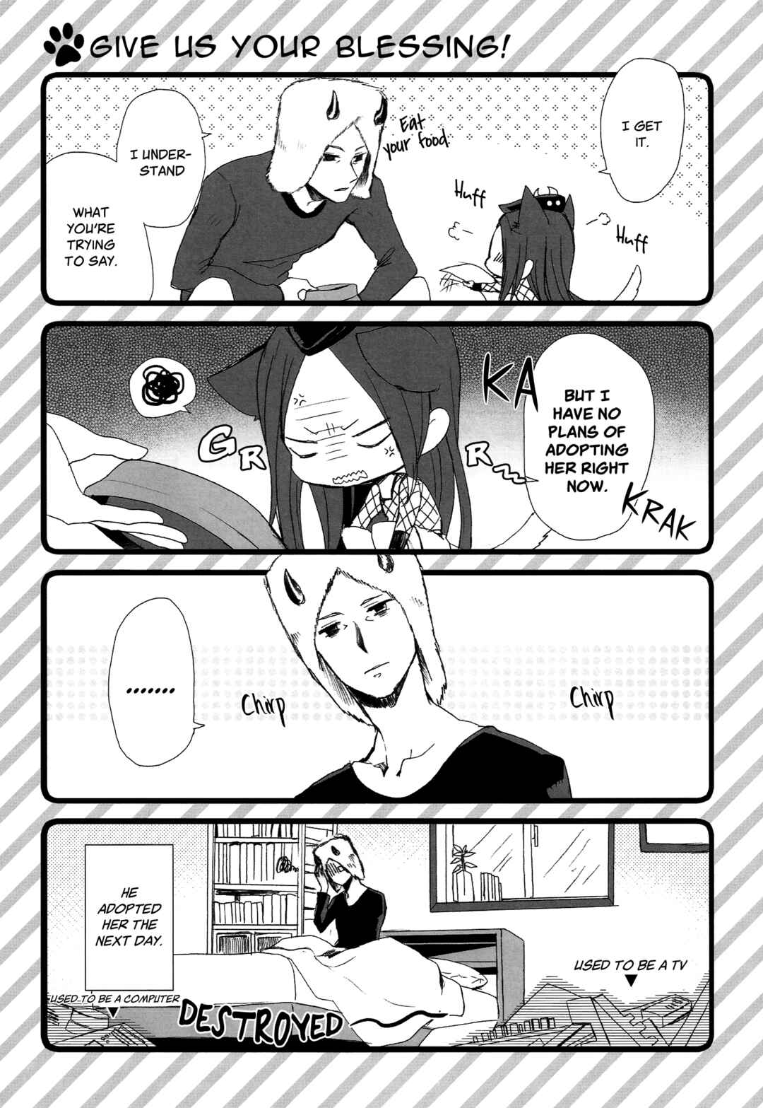 Page 25 Chapter Unknown_8eb8 Jojos Bizarre Adventure - Star Cats! Fast Contact (Doujinshi)