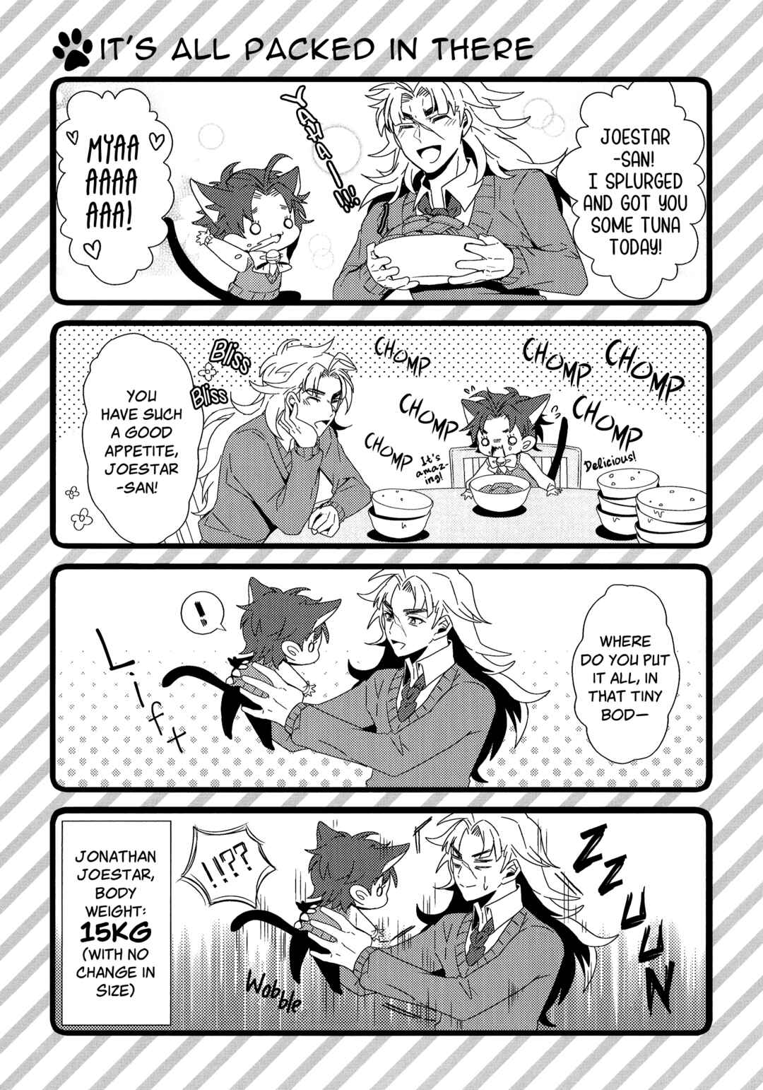Page 6 Chapter Unknown_8eb8 Jojos Bizarre Adventure - Star Cats! Fast Contact (Doujinshi)