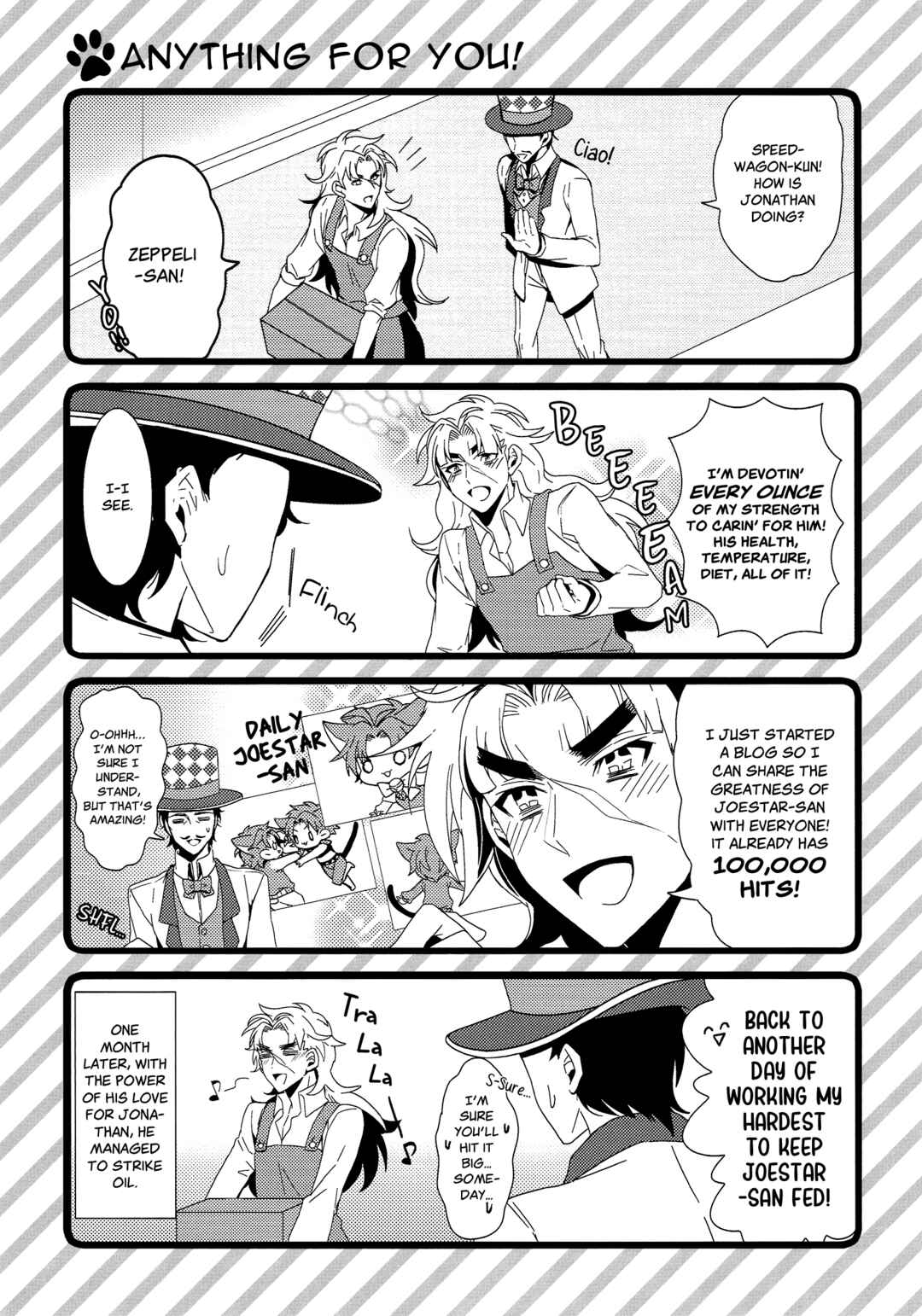 Page 7 Chapter Unknown_8eb8 Jojos Bizarre Adventure - Star Cats! Fast Contact (Doujinshi)